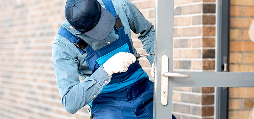 Pivot Storefront Door Locks Installation in Montebello, California