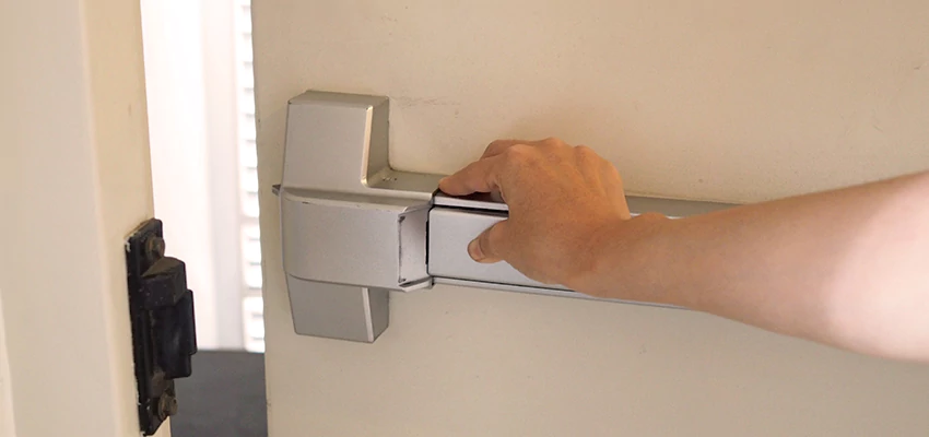 Roller Gate Panic Bar Installation in Montebello, California